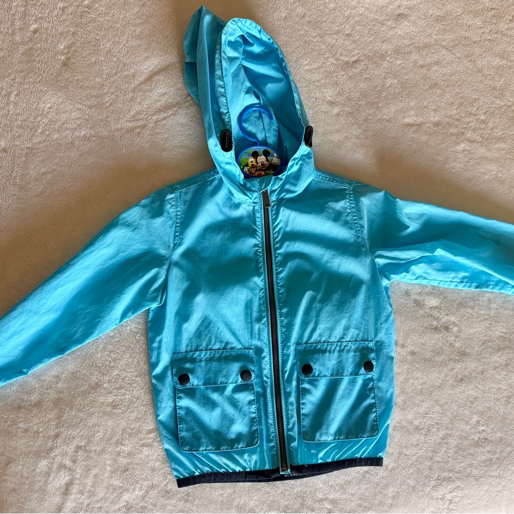 Burberry Kids Blue Jacket